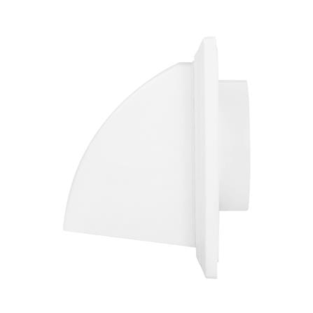 หน้ากากกันแมลงแบบกันฝน GRILLEGOODS 127 WH5 12.5 ซม. สีขาว_3