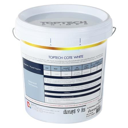 สีรองพื้นปูนใหม่ DELTA TOPTECH COAT สีขาว 2.5 แกลลอน_1