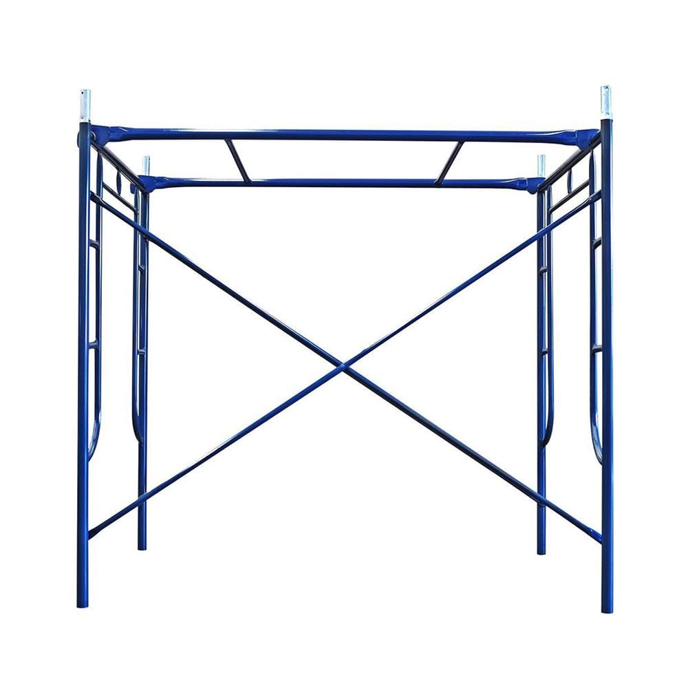 นั่งร้าน FS 9.14x18.29x12.19 ม. หนา 1.7 มม. สีน้ำเงิน