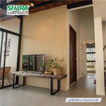 ไม้ฝา SHERA สเปลนดิด วิจิตรโกสน ผิวเรียบ 15x300x1 ซม. สีธรรมชาติ_2