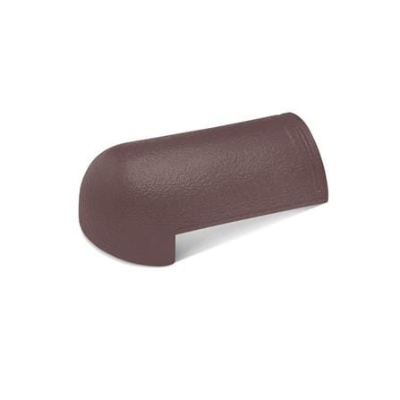 ครอบโค้งหางมน DURAONE ลอนเศรษฐี 20.7x35.7x2.4 ซม. สีน้ำตาลสัมฤทธิ์_0