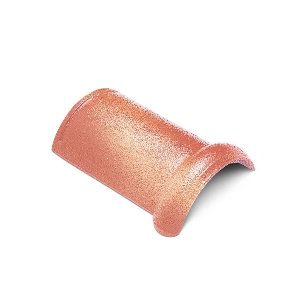 ครอบสันโค้ง DURAONE ลอนเศรษฐี 24.8x33x2.4 ซม. สีส้มรุ่งอรุณ