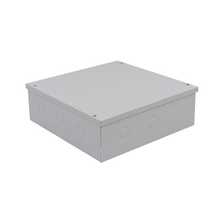 กล่องพักสาย PULL BOX BT 12x12x4 นิ้ว สีเทา_0