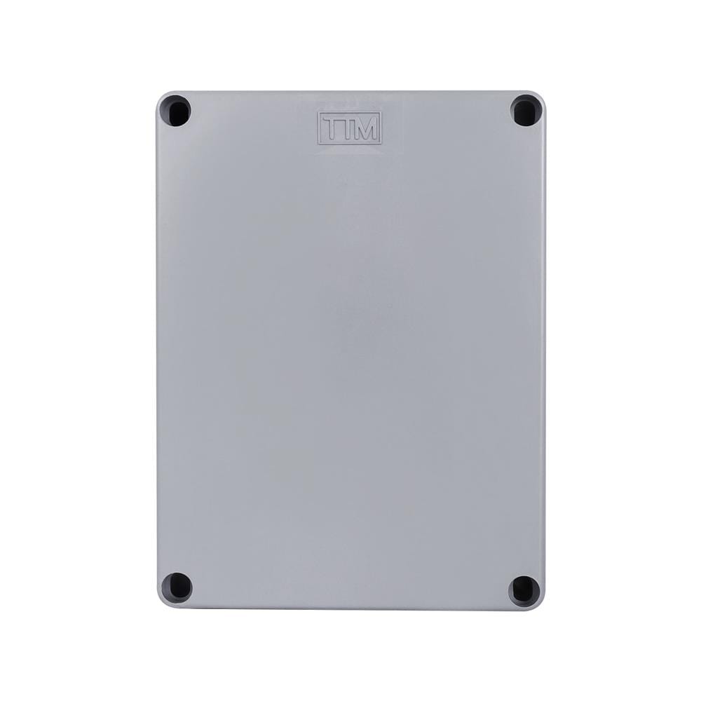 กล่องพลาสติกกันน้ำ TTM T-205 6x8 นิ้ว สีเทา
