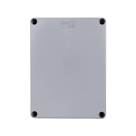 กล่องพลาสติกกันน้ำ TTM T-205 6x8 นิ้ว สีเทา_1