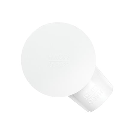 กล่องพักสาย 1 ทาง HACO 25 มม. CB251 สีขาว_2