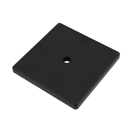 แผ่นรองมิเตอร์ไฟฟ้า ZEBERG 20x20 ซม. สีดำ_0
