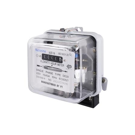 มิเตอร์ไฟ 15/45A DD28 1 เฟส 2 สาย NATIONINE_1