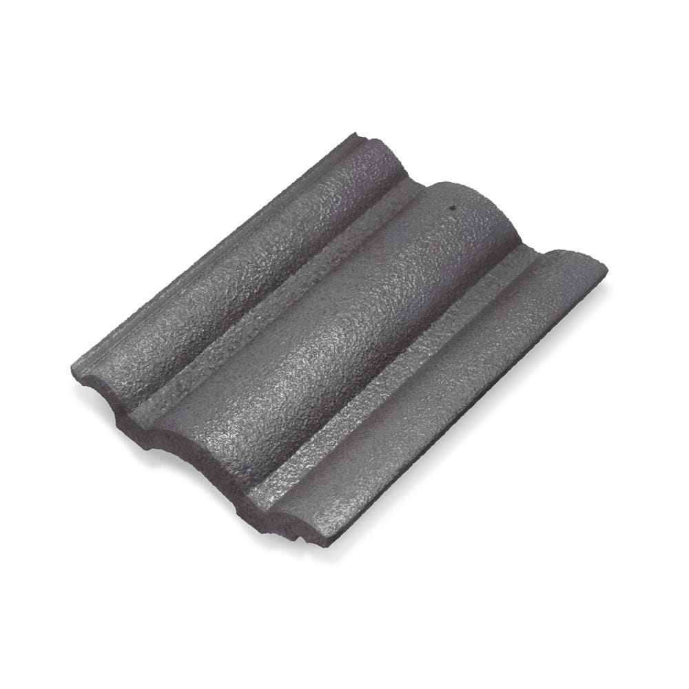 กระเบื้องคอนกรีต DURAONE ลอนเศรษฐี 33x42x2.4 ซม. สีเทามงคล