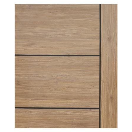 ประตูภายในเมลามีน W MAG1 80X200 ซม. สี CANYON OAK ไม่เจาะลูกบิด_2