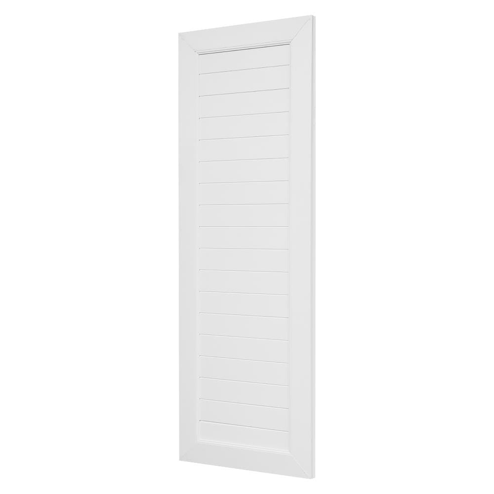 ประตูภายใน UPVC ASARA ลายตาราง 70X200 ซม. สีขาว ไม่เจาะลูกบิด