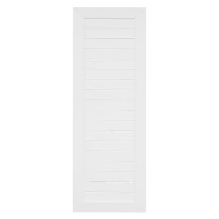 ประตูภายใน UPVC ASARA ลายตาราง 70X200 ซม. สีขาว ไม่เจาะลูกบิด