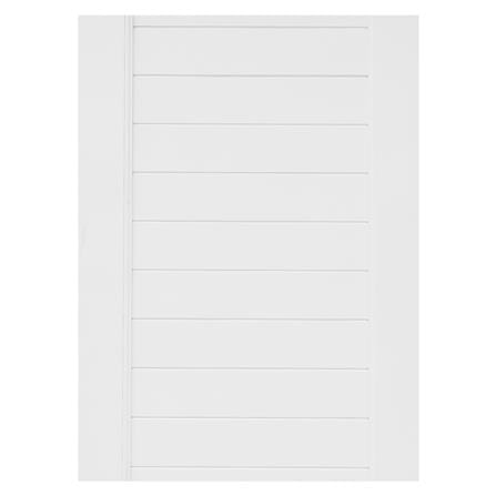 ประตูภายใน UPVC ASARA ลายตาราง 70X200 ซม. สีขาว ไม่เจาะลูกบิด_2