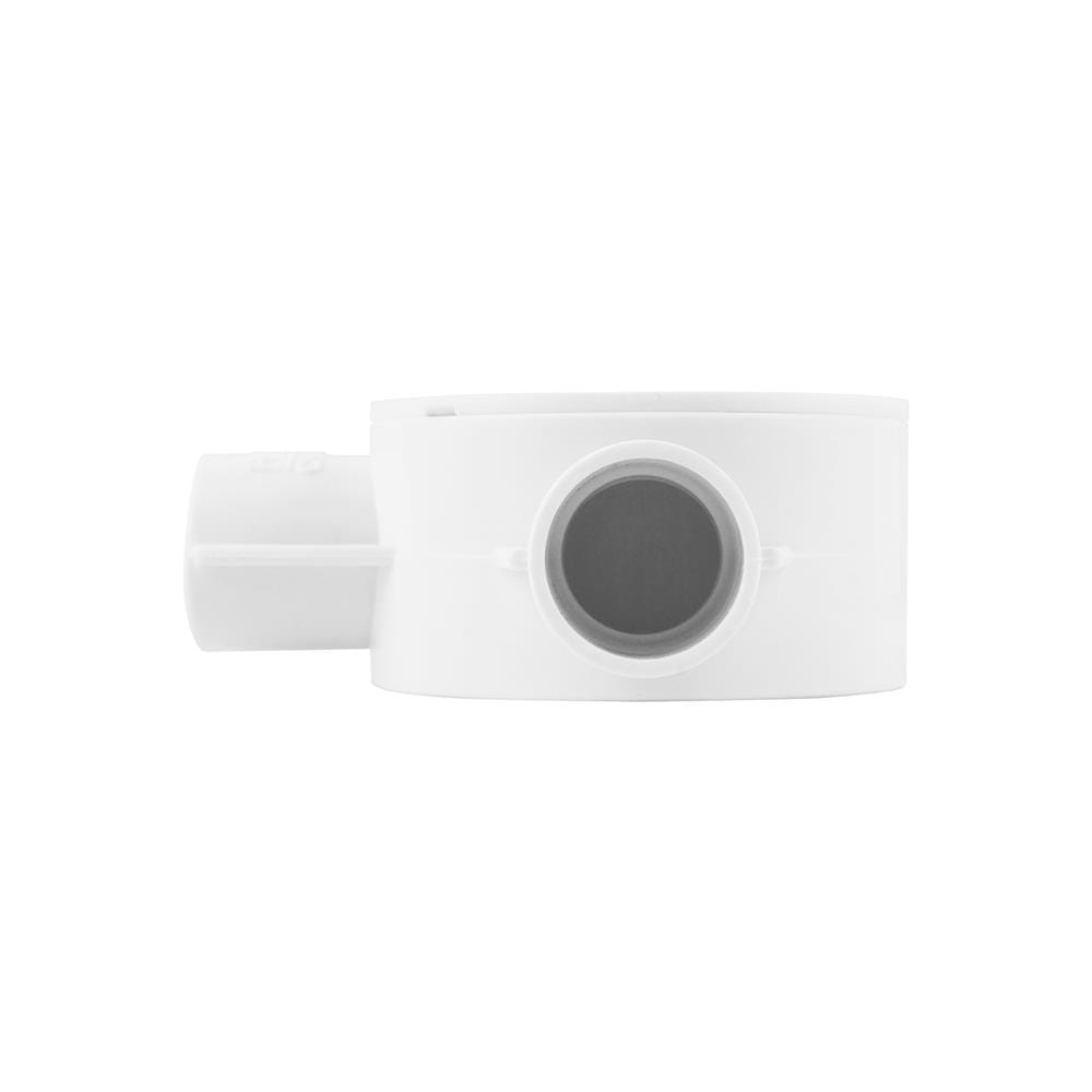 กล่องพักสายกลม 2 ทาง 90 องศา HACO 20 มม. CB202/90 สีขาว