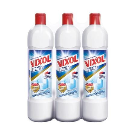น้ำยาทำความสะอาดห้องน้ำ VIXOL 900 มล. ขาว แพ็ก 3 ชิ้น_0