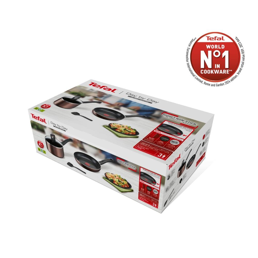ชุดเครื่องครัว TEFAL DAY BY DAY IH 4 ชิ้น