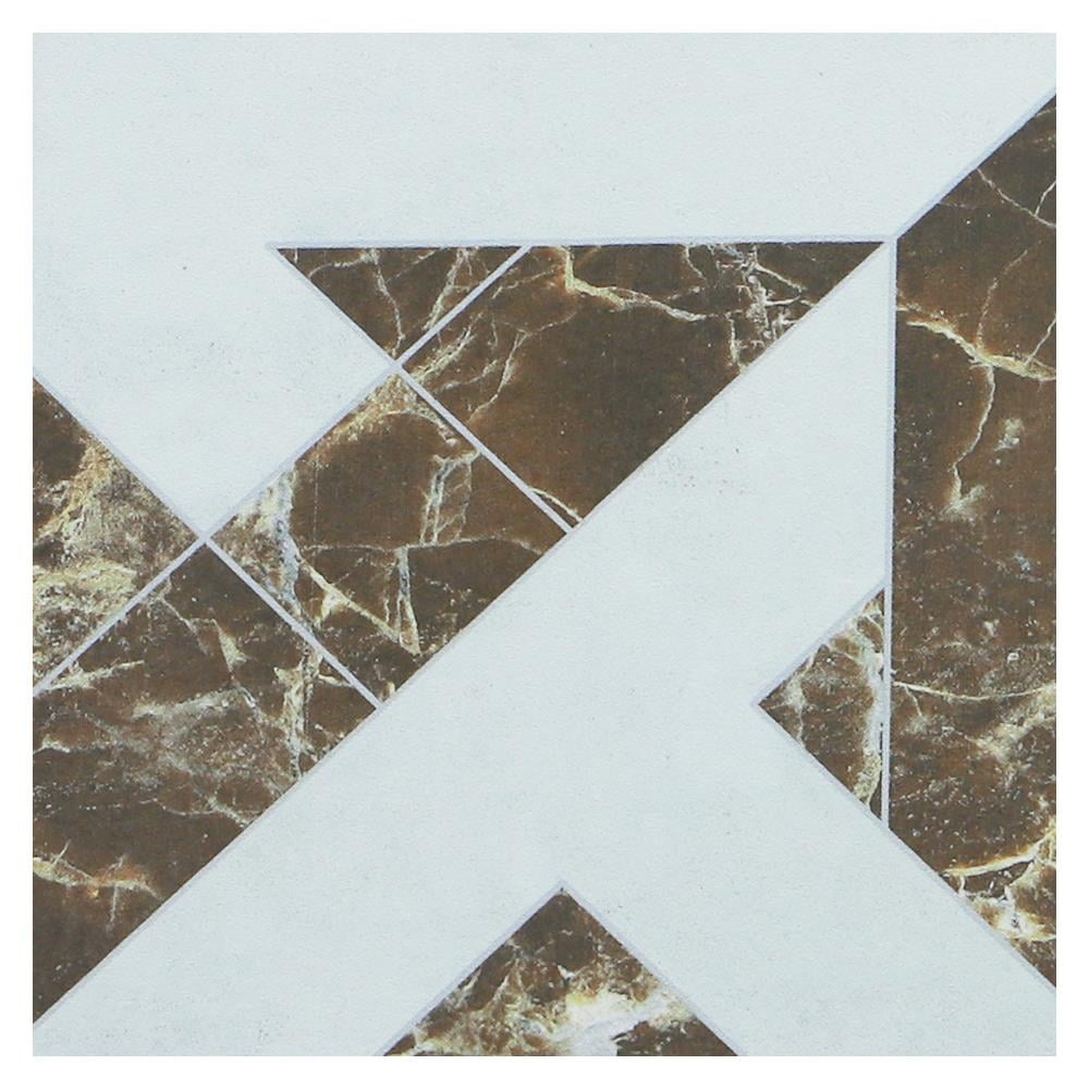 กระเบื้องพื้น 16x16 นิ้ว โจชัว น้ำตาล EXC 0.96M2