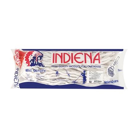 ผ้าม็อบคอตตอน INDIENA 5 นิ้ว สีขาว_0