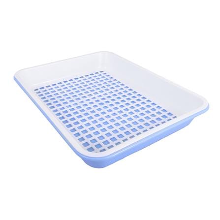 ที่คว่ำจานฝาครอบ G-WARE 34X25X11 ซม. สีฟ้า_2