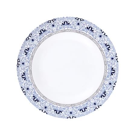 จานเมลามีนตื้น 6.5