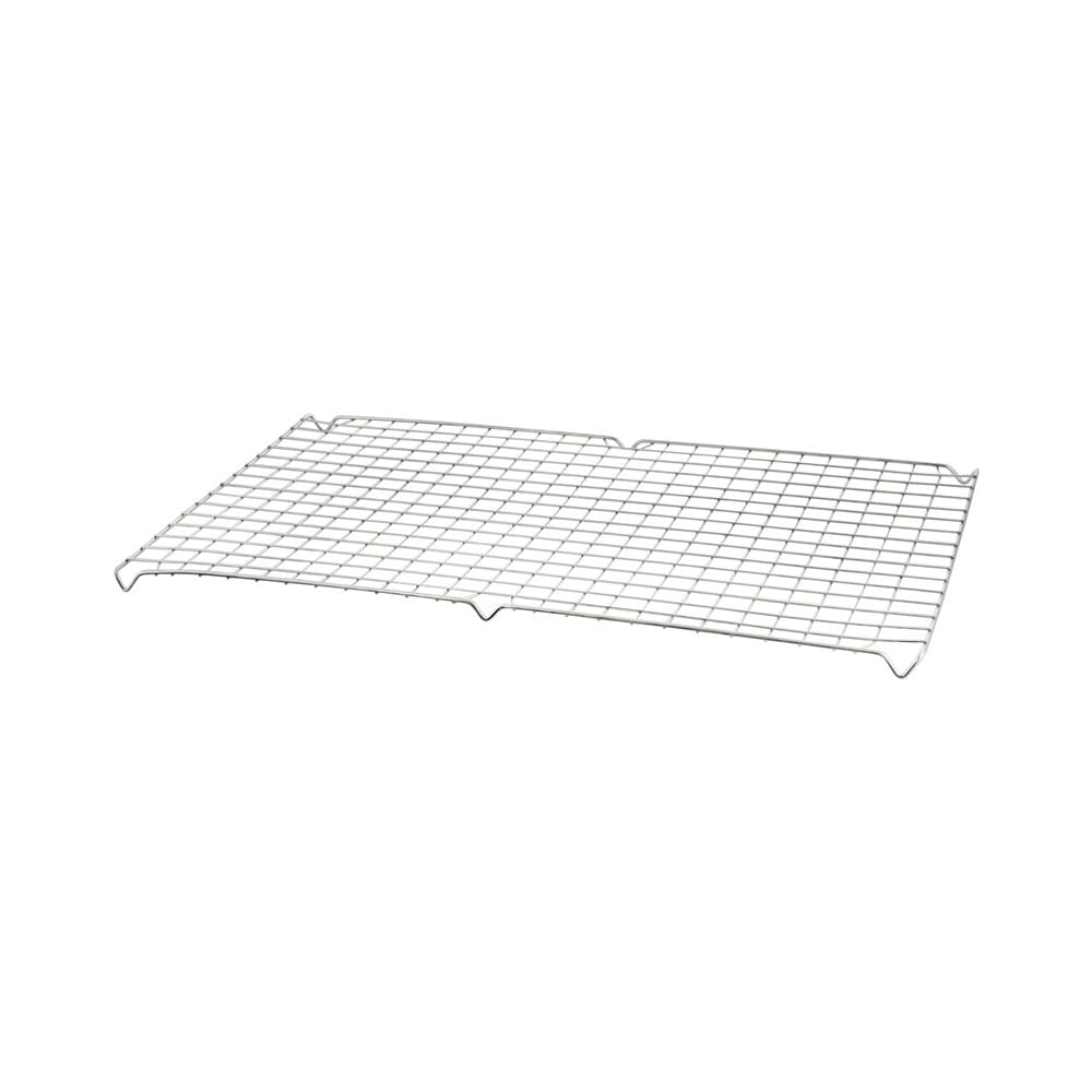 ถาดเหลี่ยมสเตนเลส พร้อมตะแกรง V-ONE 60x40x2 ซม.