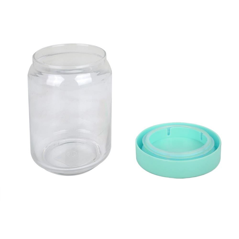 ขวดโหลแก้ว ฝาเกลียว OCEAN GLASS 0.65 ลิตร ฝาสีเขียว