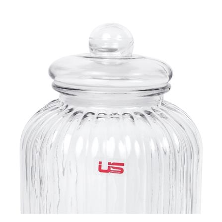 ขวดโหลแก้วฝาดึง 4.5 ลิตร US RC-4500 สีใส_1