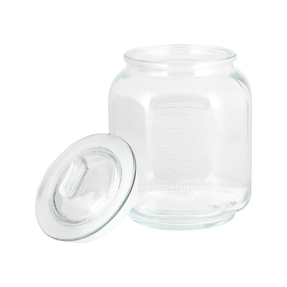 ขวดโหลแก้วฝาดึง 3.4 ลิตร US OX-34 สีใส