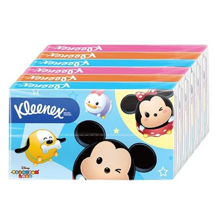 กระดาษเช็ดหน้า KLEENEX POCKET 10 แผ่น แพ็ค 6 ชิ้น