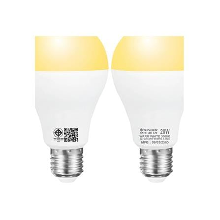 หลอด LED RACER A70 KATIE 20 วัตต์ WARM WHITE E27_2