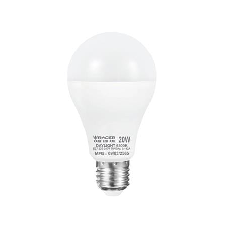 หลอด LED RACER A70 KATIE 20 วัตต์ DAYLIGHT E27