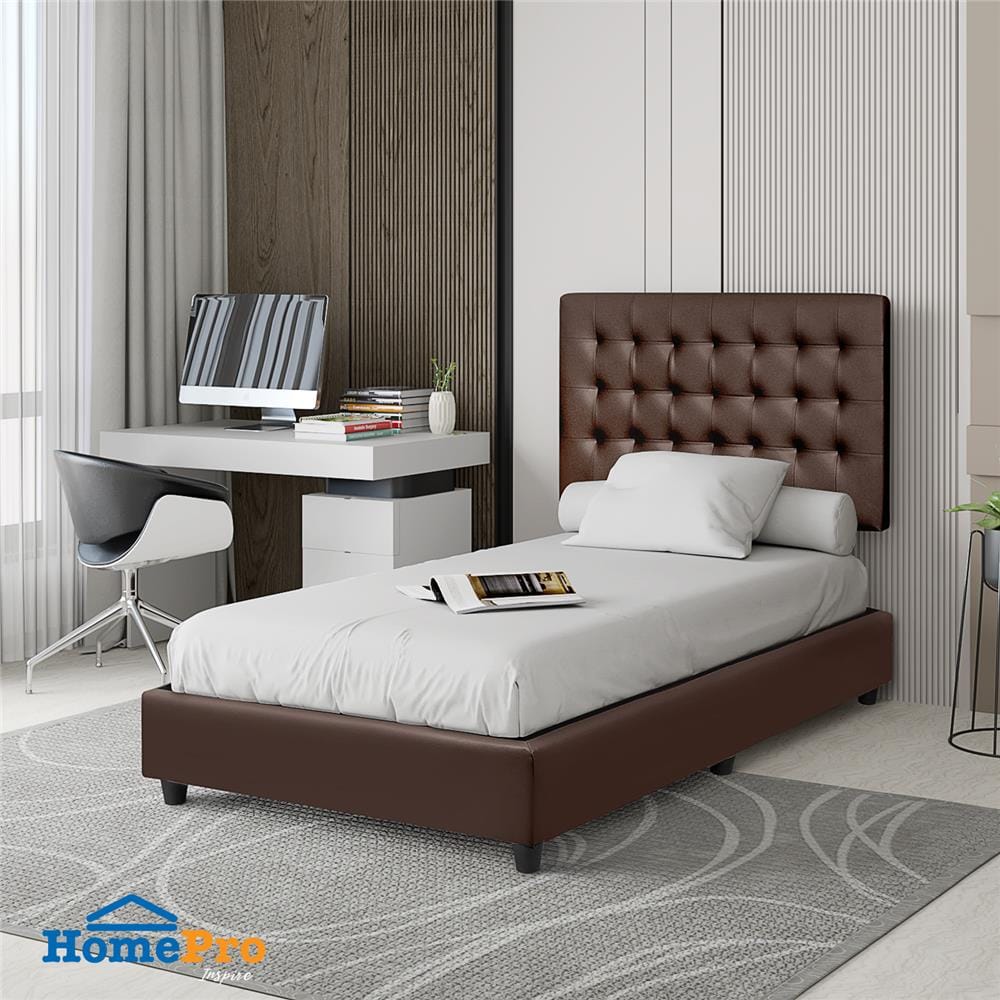 ฐานรองหัวเตียง 3.5 ฟุต HOME LIVING STYLE MUNICH น้ำตาลเข้ม