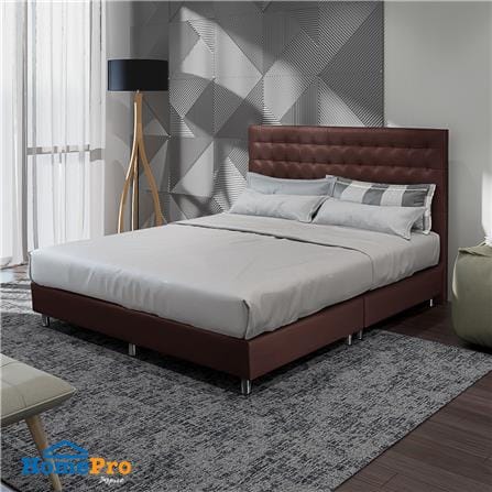 ฐานรองหัวเตียง 6 ฟุต HOME LIVING STYLE BERLIN น้ำตาลเข้ม_4