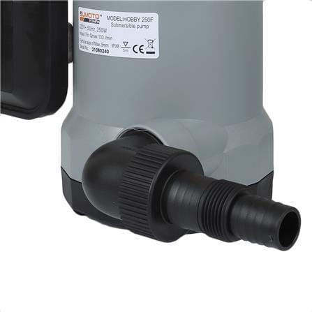 ปั๊มจุ่มน้ำสะอาด พร้อมลูกลอย SUMOTO POMPA HOBBY250F 250 วัตต์_1
