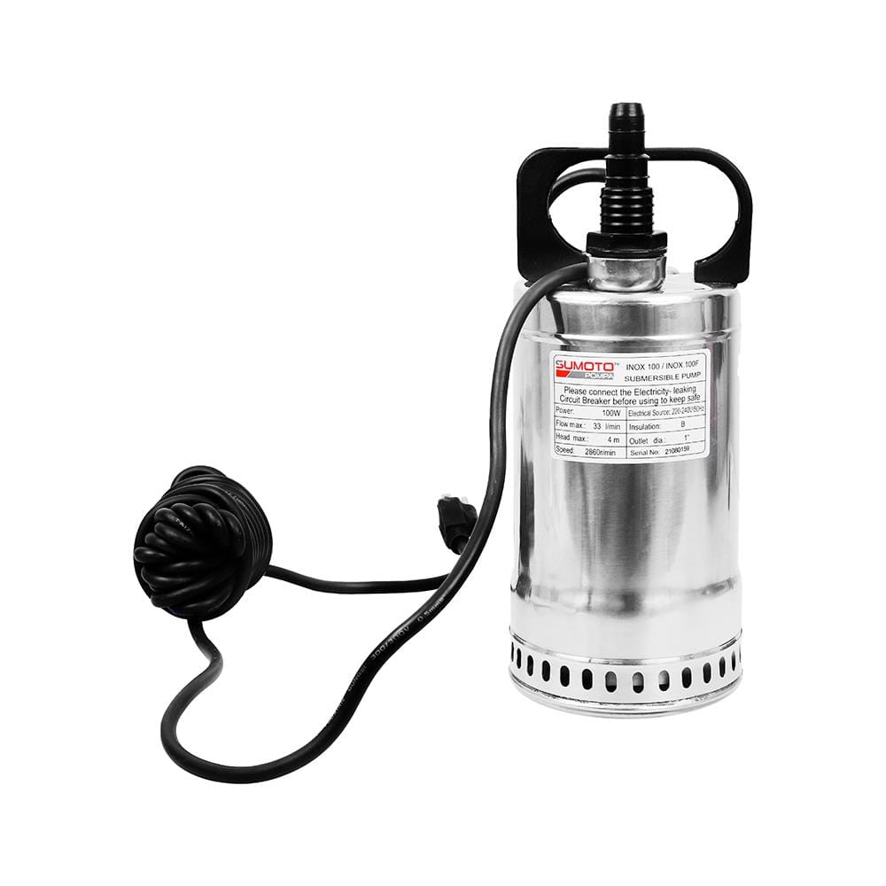 ปั๊มจุ่มน้ำสะอาด SUMOTO POMPA INOX100 100 วัตต์