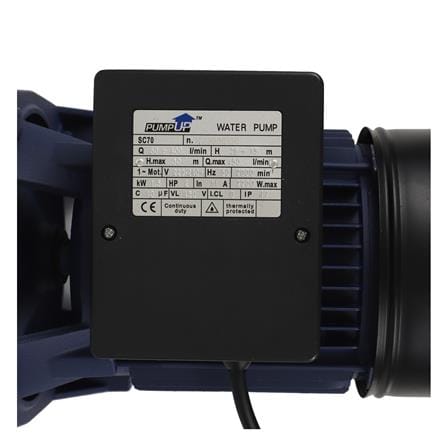 ปั๊มหอยโข่ง SUMOTO PUMP UP น้ำมาก ส่งสูง SC70 2 แรงม้า_3