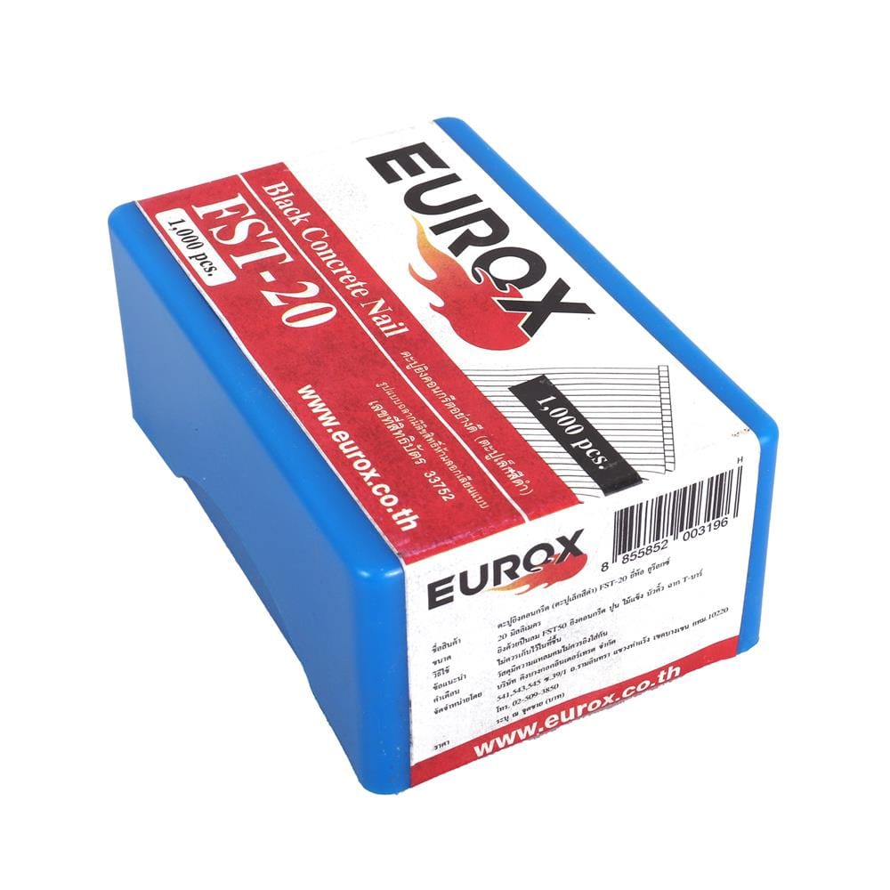 ตะปูยิงคอนกรีต EUROX FST20 1,000 นัด
