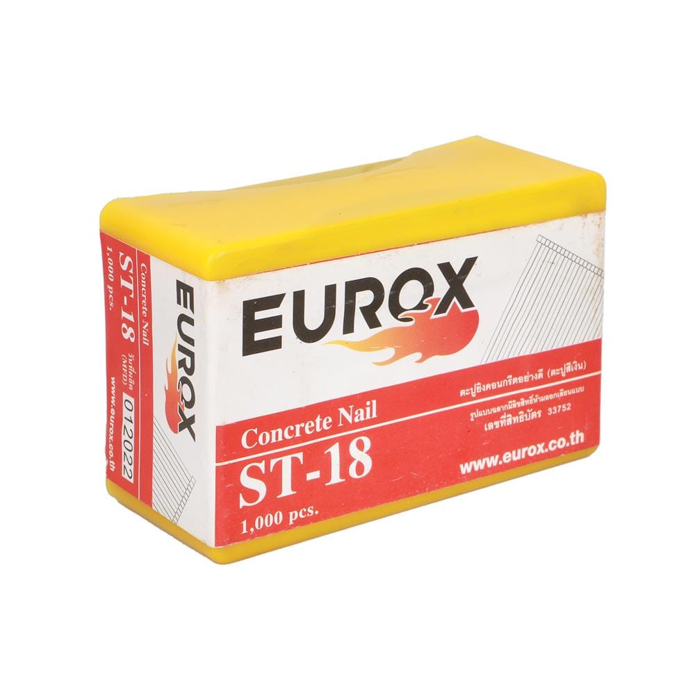 ตะปูยิงคอนกรีต EUROX ST18 1,000 นัด