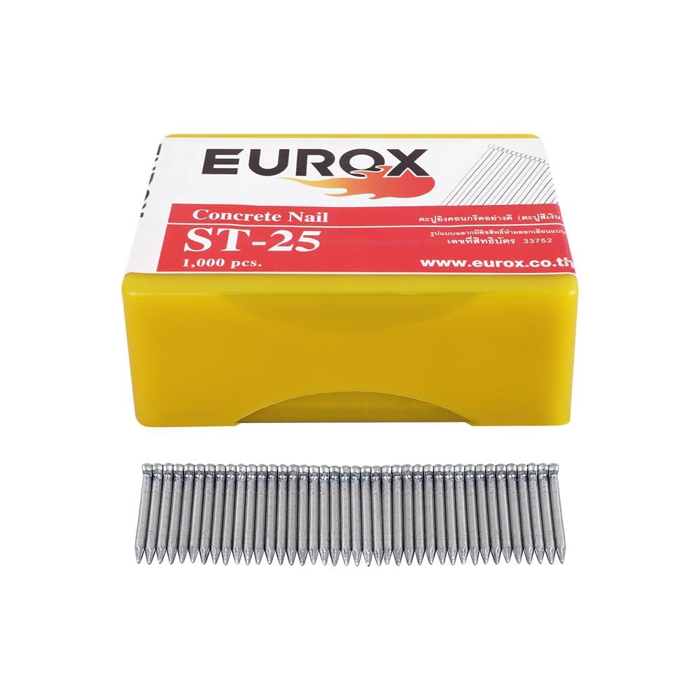 ตะปูยิงคอนกรีต EUROX ST25 1000 นัด