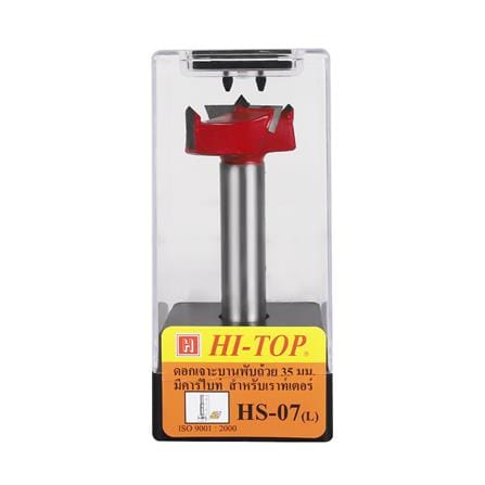 ดอกเจาะบานพับถ้วย HI-TOP HS-07(L) 35 มม._2