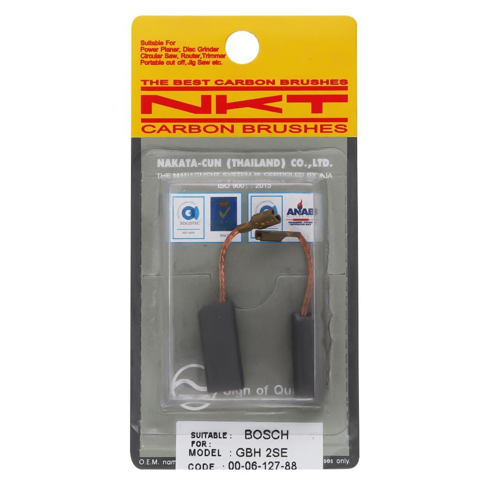 แปรงถ่าน NKT รุ่น BOSCH GBH2SE 00-06-127-88