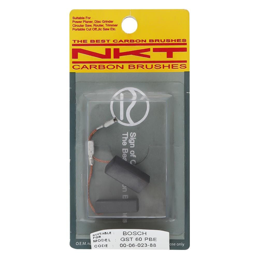 แปรงถ่าน NKT รุ่น BOSCH GST60PBE 00-06-023-88