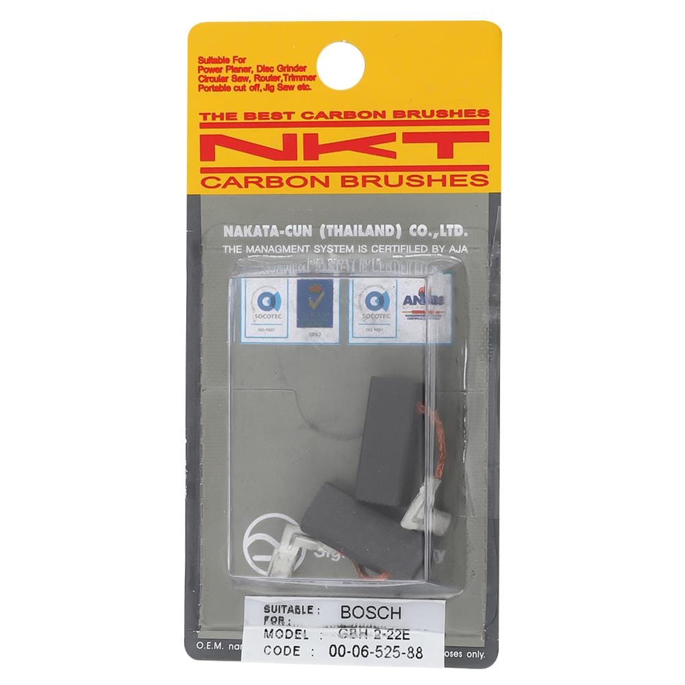 แปรงถ่าน NKT รุ่น BOSCH GBH2-22E 00-06-525-88