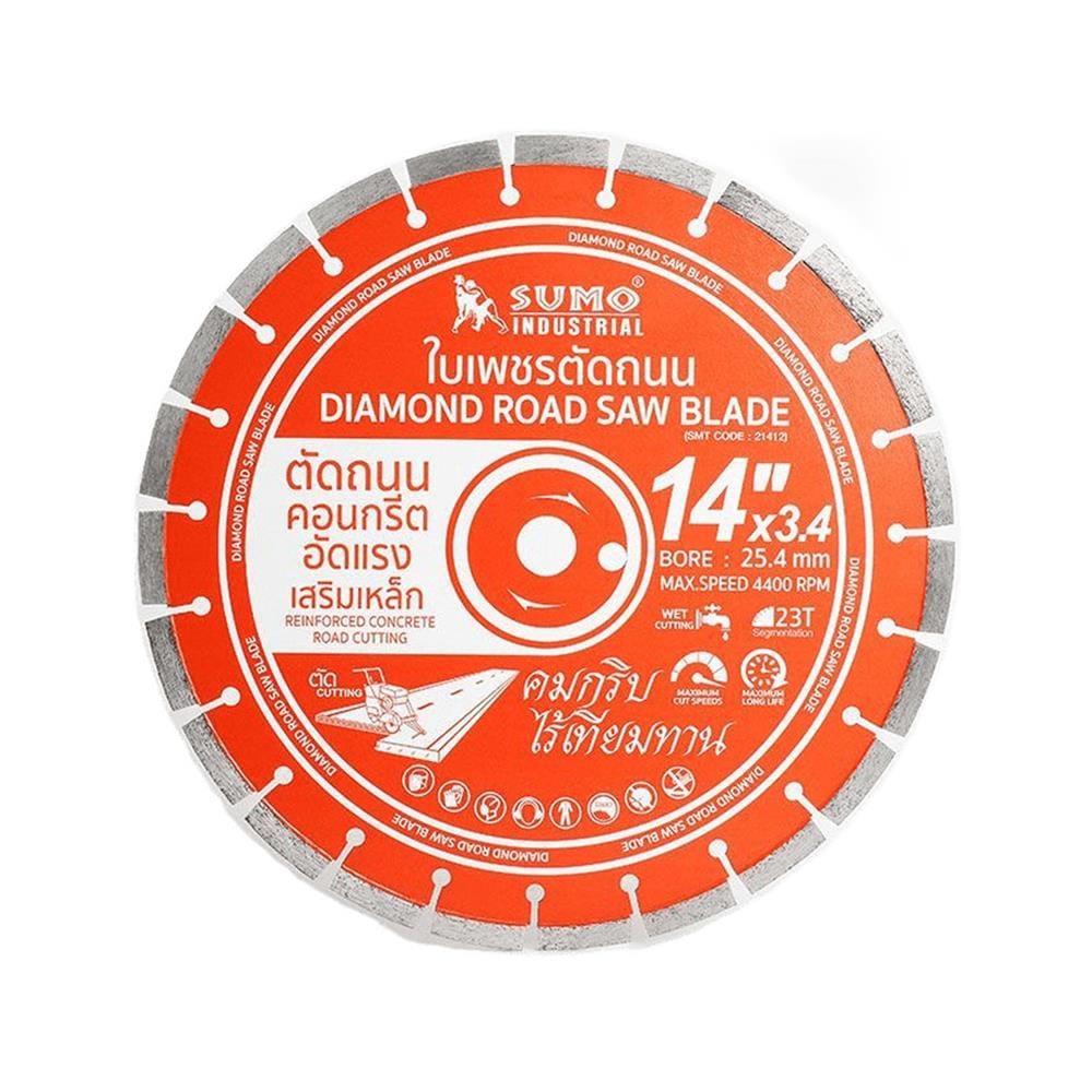 ใบเพชรตัดถนน SUMO 21412 14 นิ้วX3.4 มม.