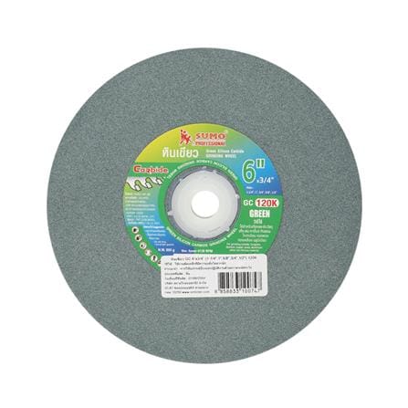 หินเจียรสีเขียว D SUMO 120K 6x3/4 นิ้ว_0