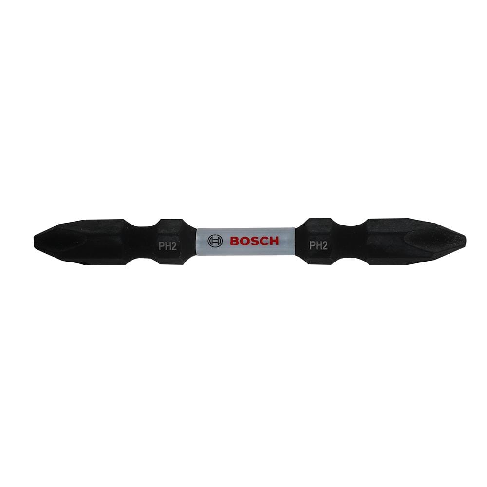 ชุดดอกไขควงสีดำ BOSCH BIT PH 2-65 2 ชิ้น/แพ็ค