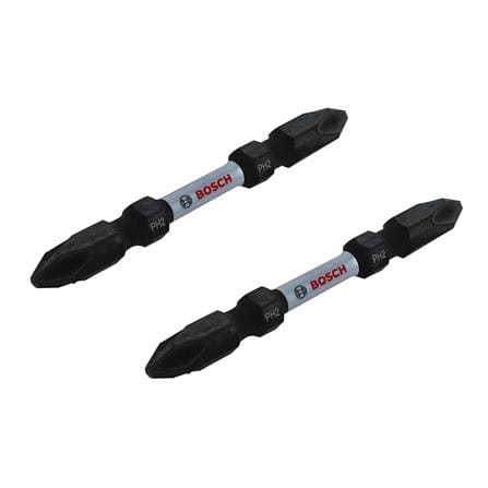 ชุดดอกไขควงสีดำ BOSCH BIT PH 2-65 2 ชิ้น/แพ็ค_0