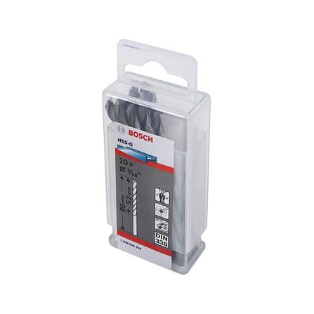 ดอกเจาะเหล็ก BOSCH HSS-G 4.8 มม. แพ็ก 10 ชิ้น_2