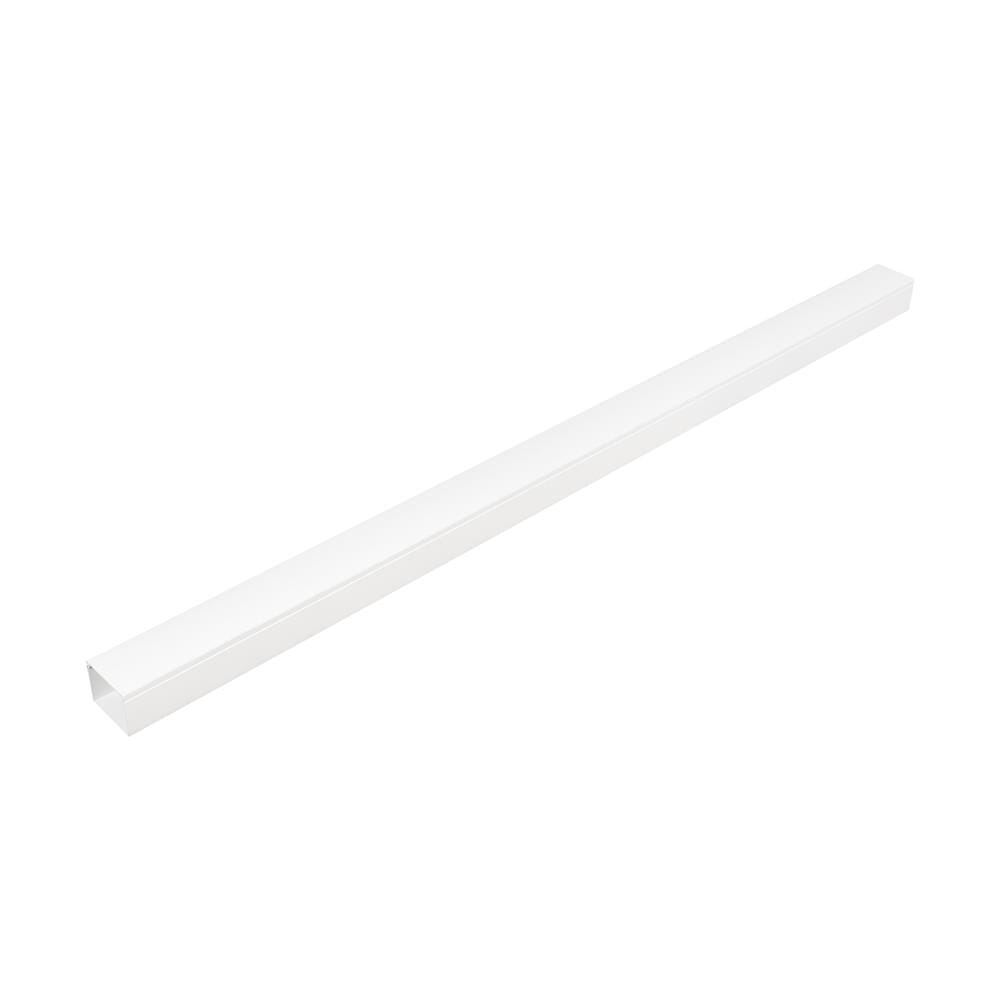 รางเก็บสายไฟแบบทึบ PVC SCG 8 x 10 ซม. 2 เมตร สีขาว
