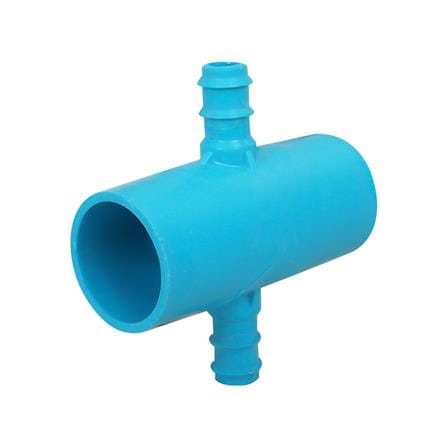 สี่ทางเกษตรลด PVC TOWAI 1 นิ้วX16 มม. สีฟ้า